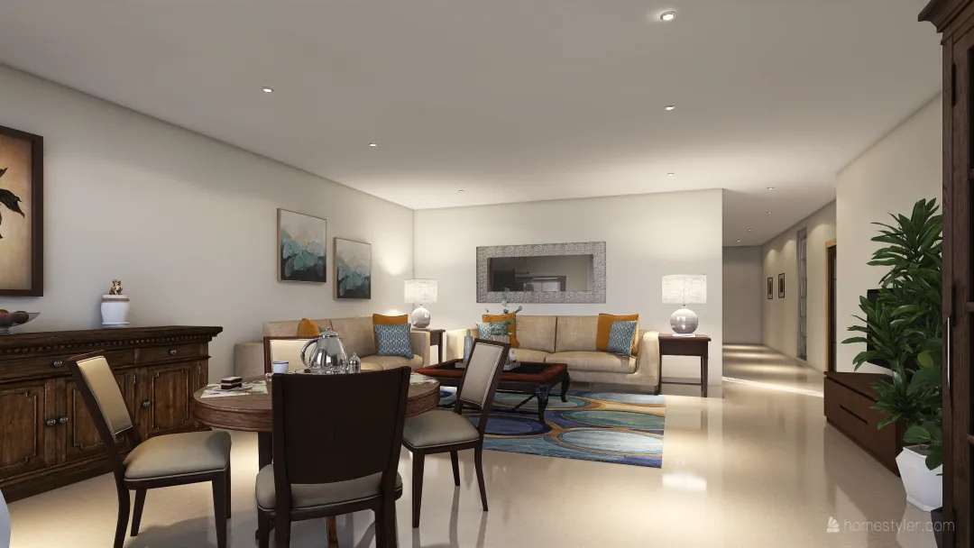 lliriahomes  - penthouse new version - terrace 1 3d design renderings
