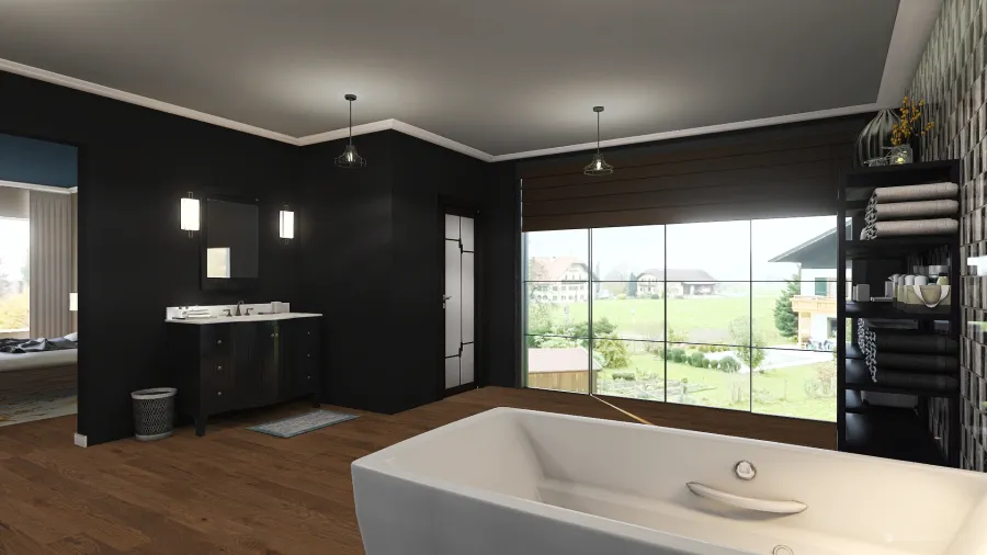 Walk In Shower 3d design renderings