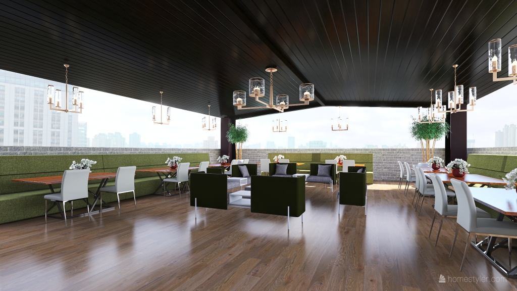 Main Dining Room 3d design renderings