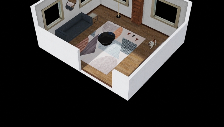 Family Room 3d design picture 25.21