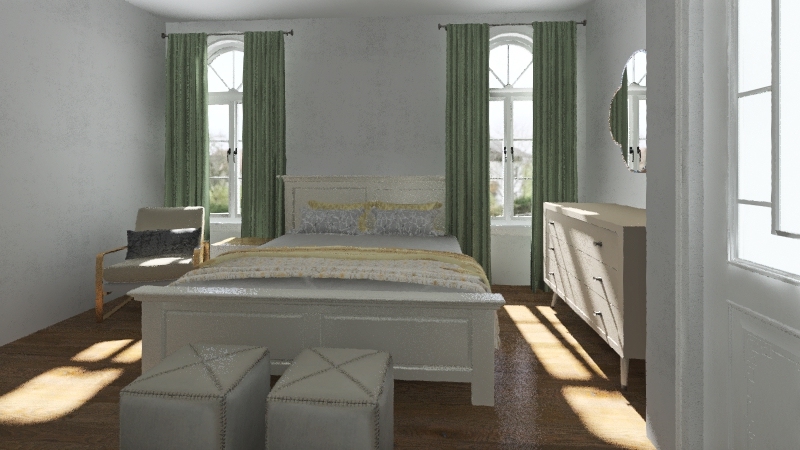 Emily S - Bedroom 3d design renderings