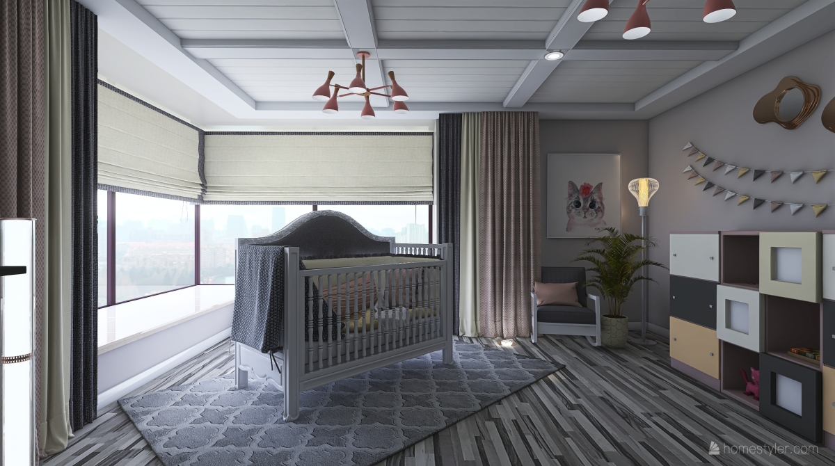 Contemporary Nursery design ideas & pictures (43 sqm)Homestyler