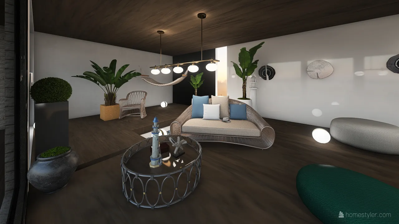 Beach House 3d design renderings