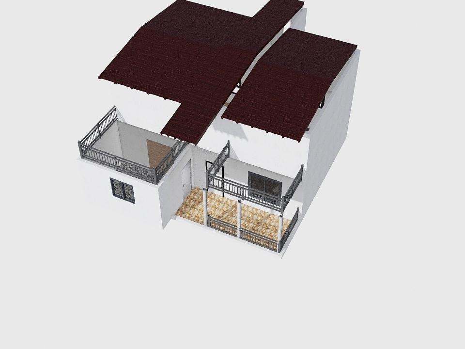 Exterior Casa campo 3d design renderings