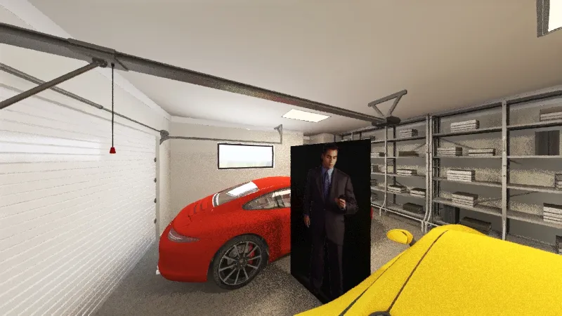 2819 Garage 3d design renderings