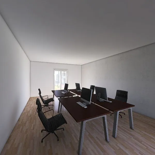 sample office 3d design renderings