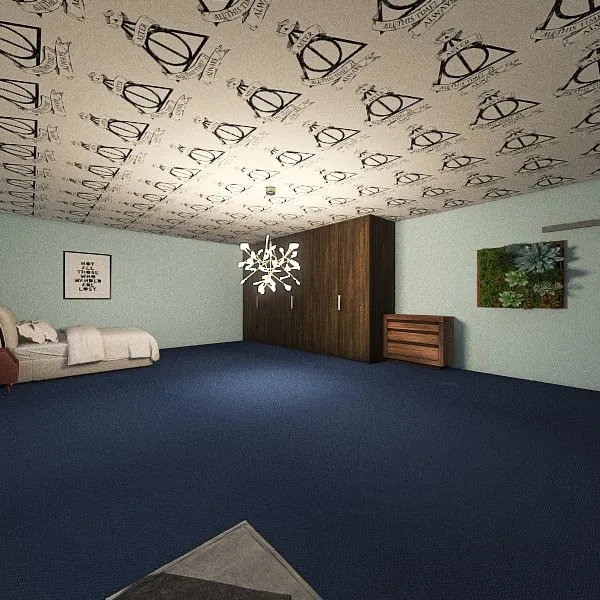 Alyssa´s Bedroom 3d design renderings