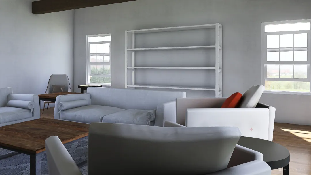 Maggie's Living Room 3d design renderings