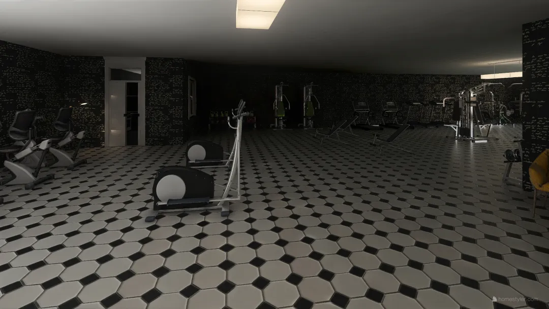 hanna gym 3d design renderings