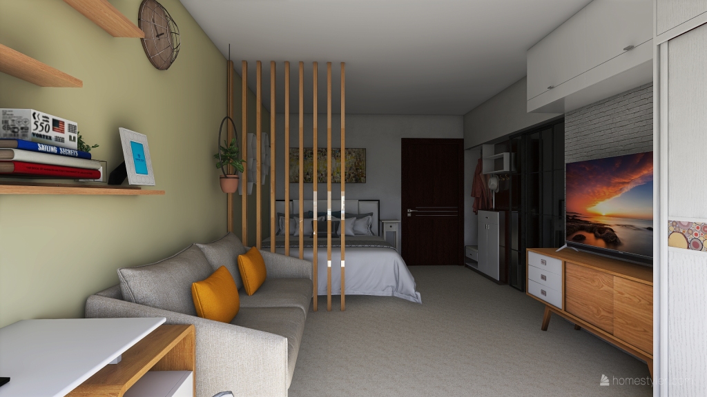 Liam Room 3d design renderings