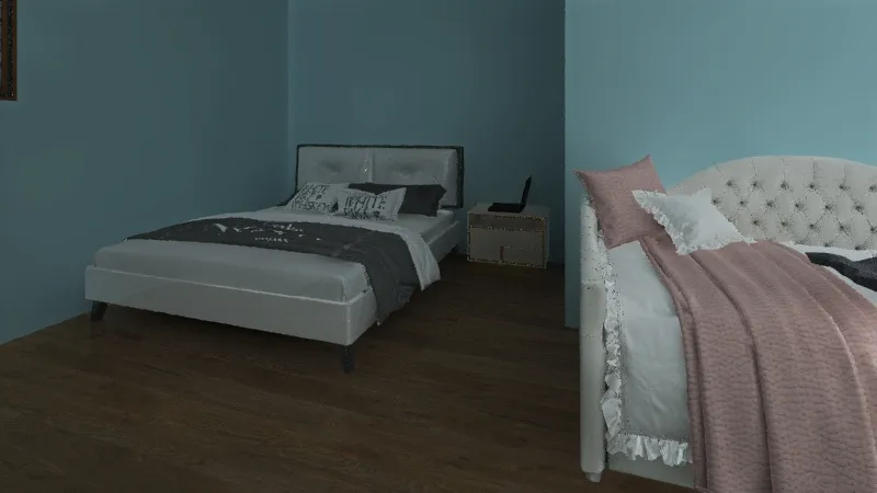 Jade's Dorm 3d design renderings