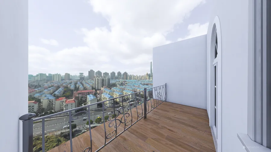 Balcone 3d design renderings