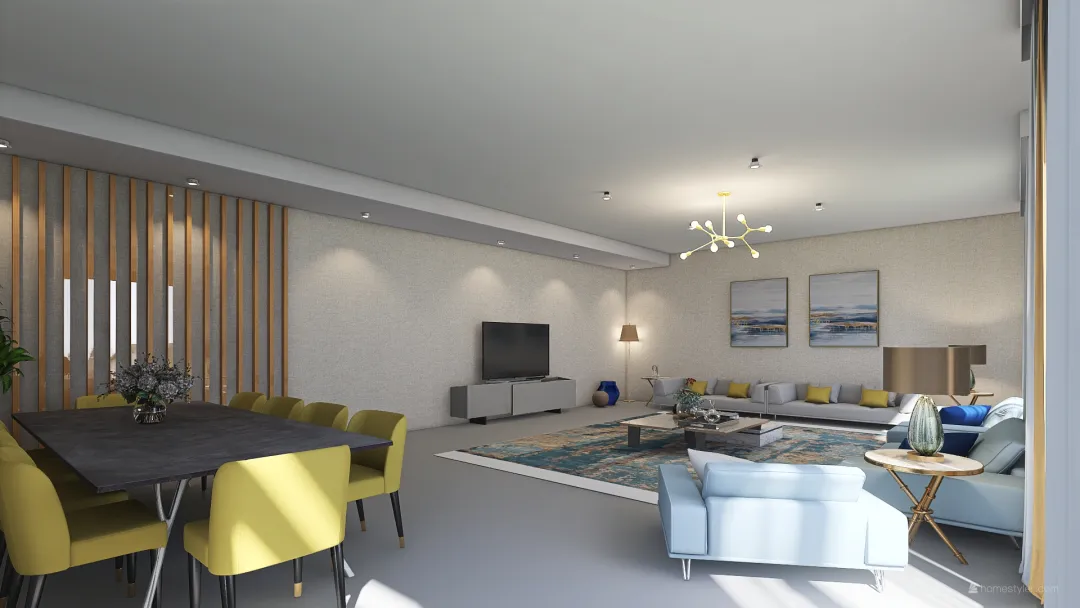 alsaleh living room 3d design renderings