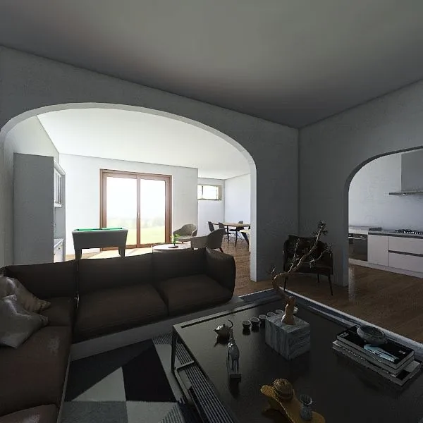 appartamento post ristrutturazione v1 3d design renderings