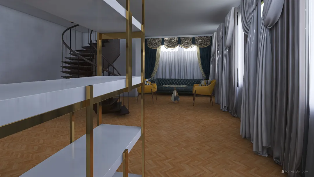 livin room 1 3d design renderings