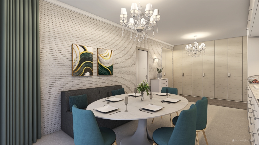 Apartament Ialoveni 04 iunie 2020 3d design renderings