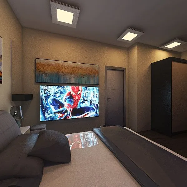 Bedroom V2 3d design renderings
