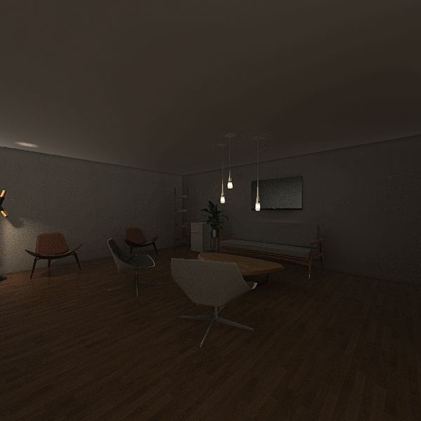 Office Lounge 3d design renderings