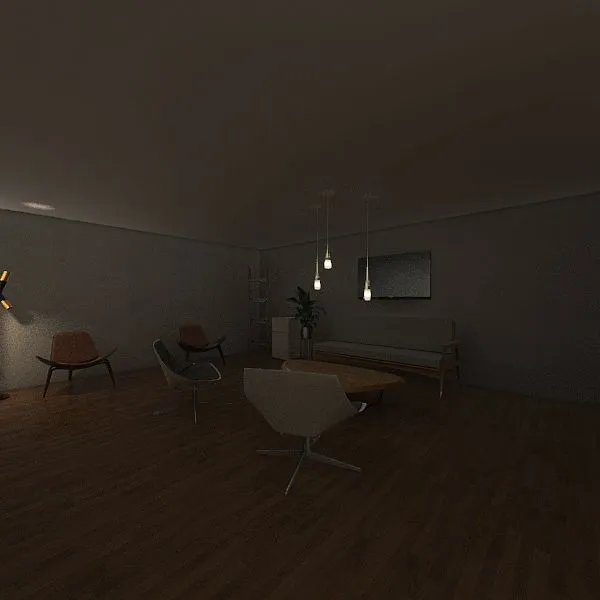 Office Lounge 3d design renderings