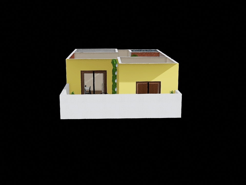 Casa Léo e Pamella 3d design renderings