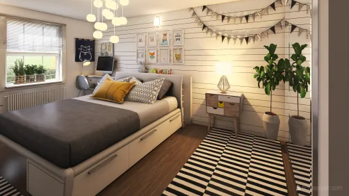 7 years old boy room/ guest room (Multiple purpose)
