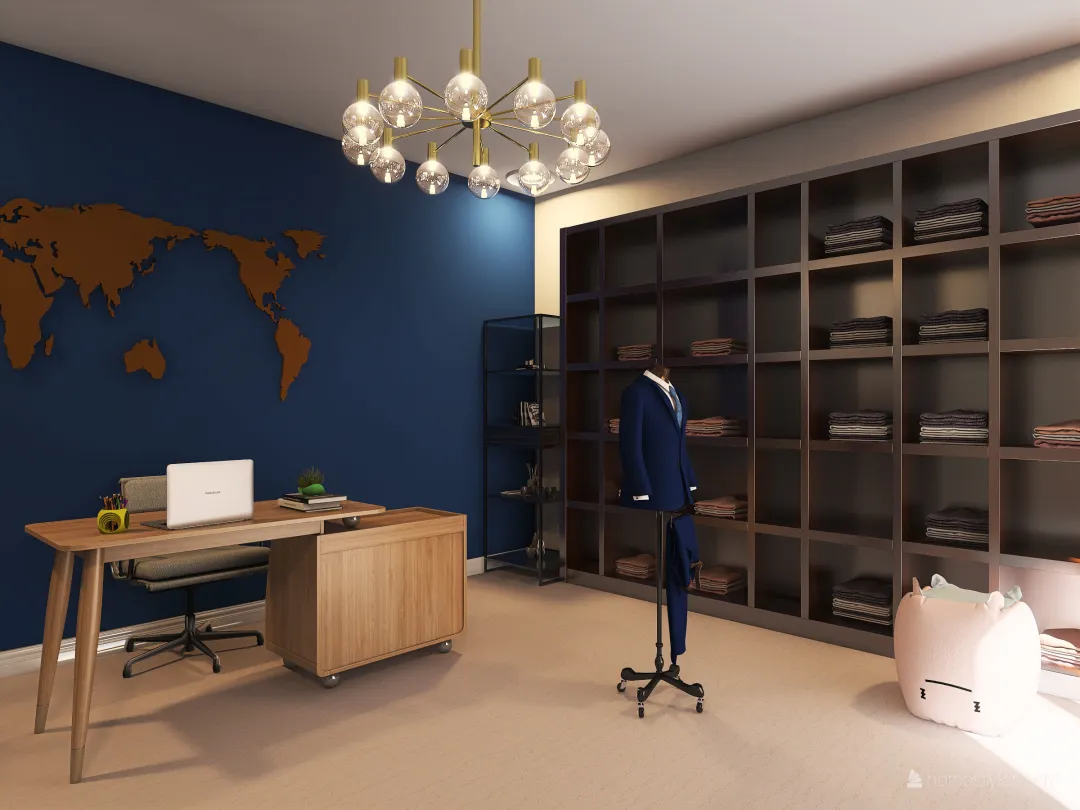 Boutique Studio 3d design renderings