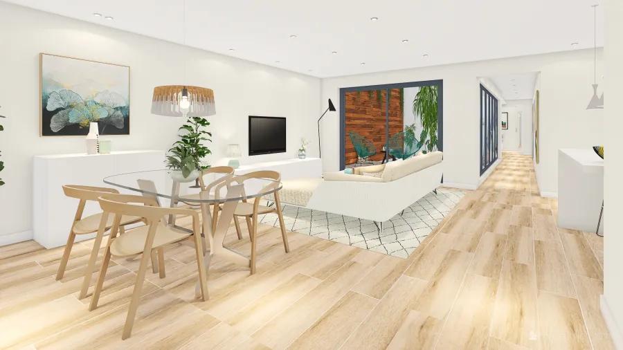 Patio Interior 2 3d design renderings