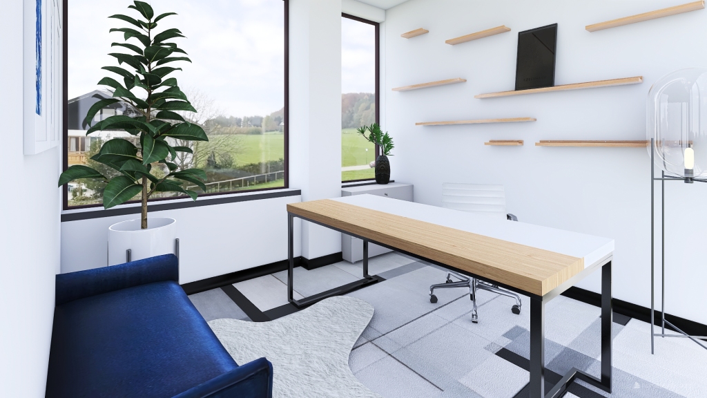 SCOTT'S OFFICE 3d design renderings