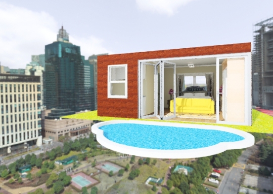 Container Housing - By Royalty  Designs Design Rendering