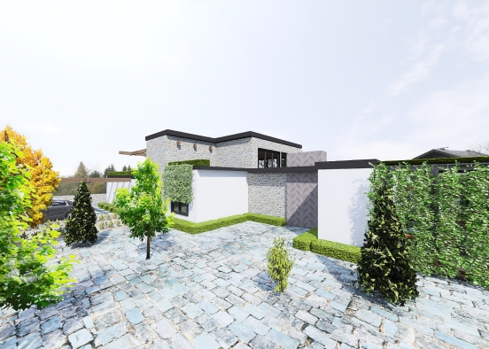 macedonian villa Design Rendering