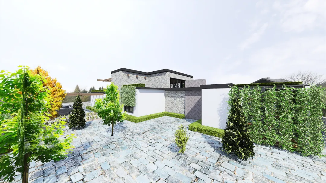 macedonian villa 3d design renderings