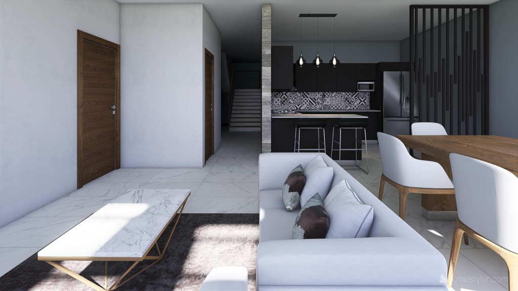 proyecto xoxo casa de 2 pisos 3d design renderings