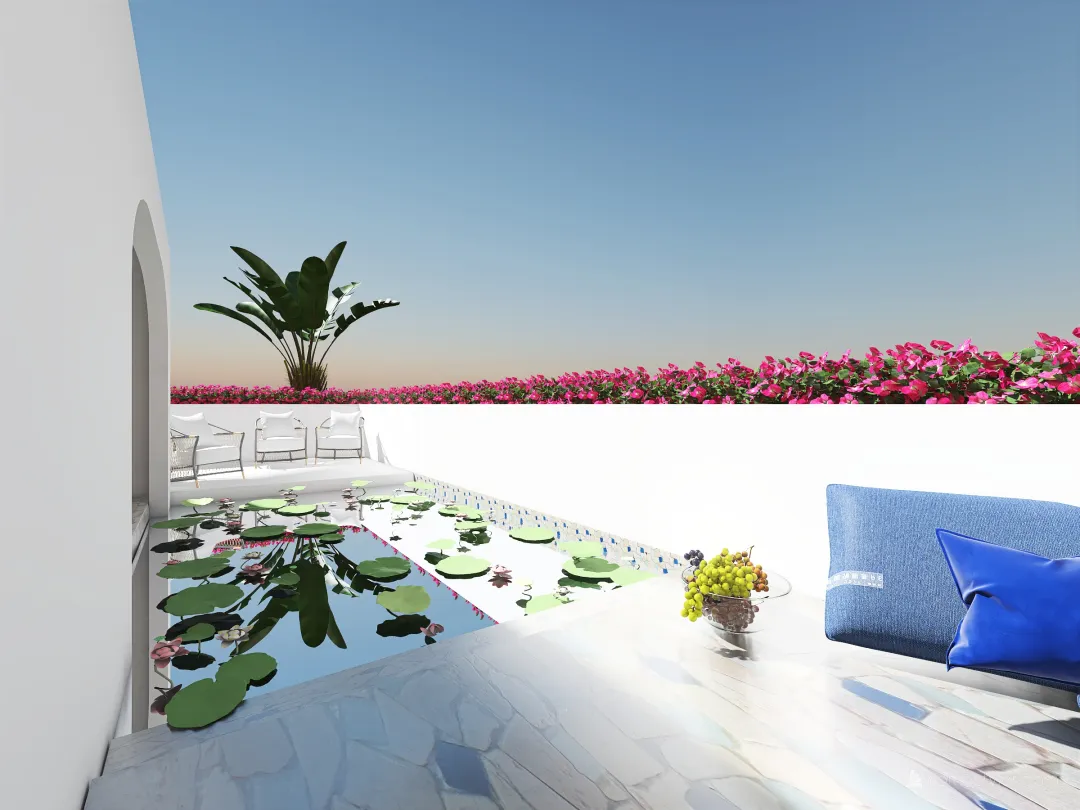 Casa Grega 3d design renderings