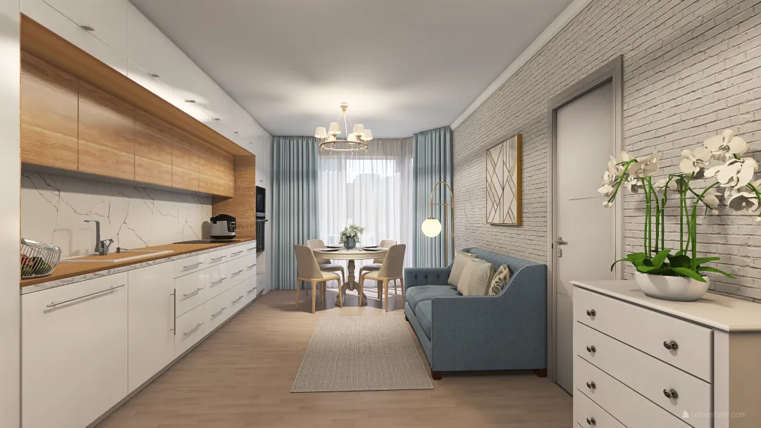 Apartament Ialoveni 07 iunie 2020 3d design renderings