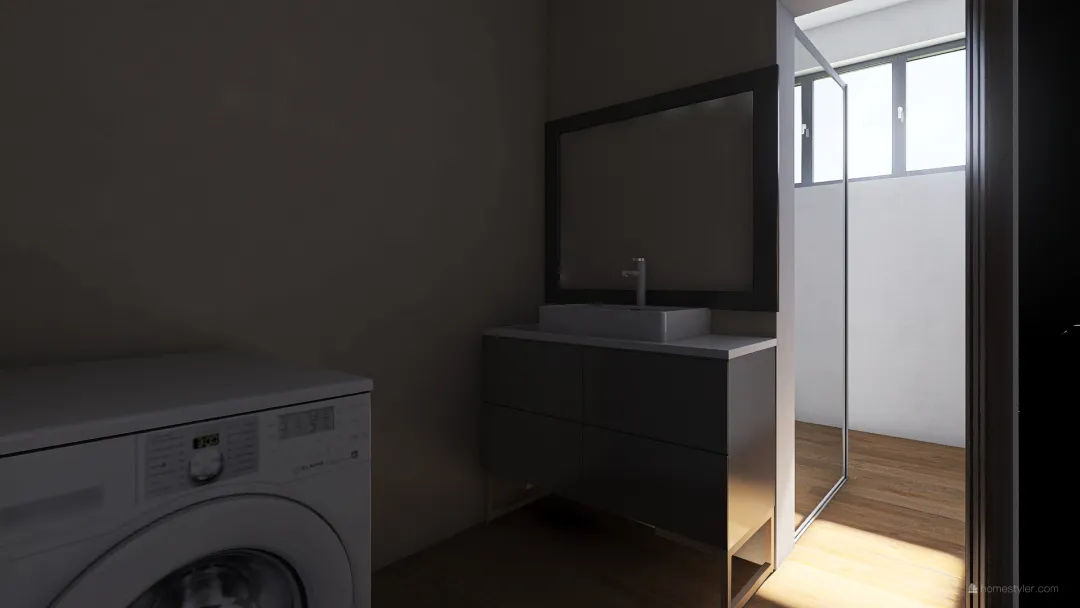 Bathroom katana 3d design renderings