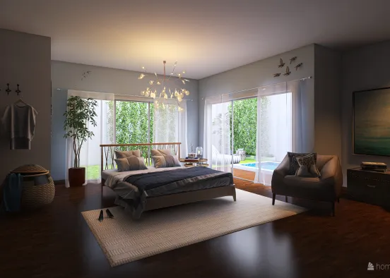 # Quarto canto dos pássaros Design Rendering