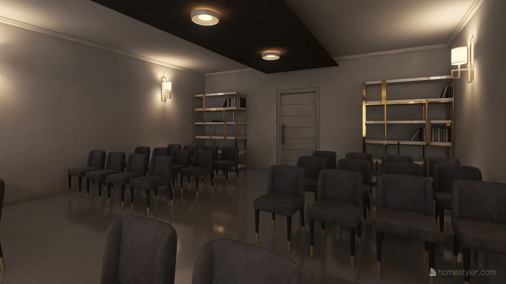 신학관 예배실 3d design renderings