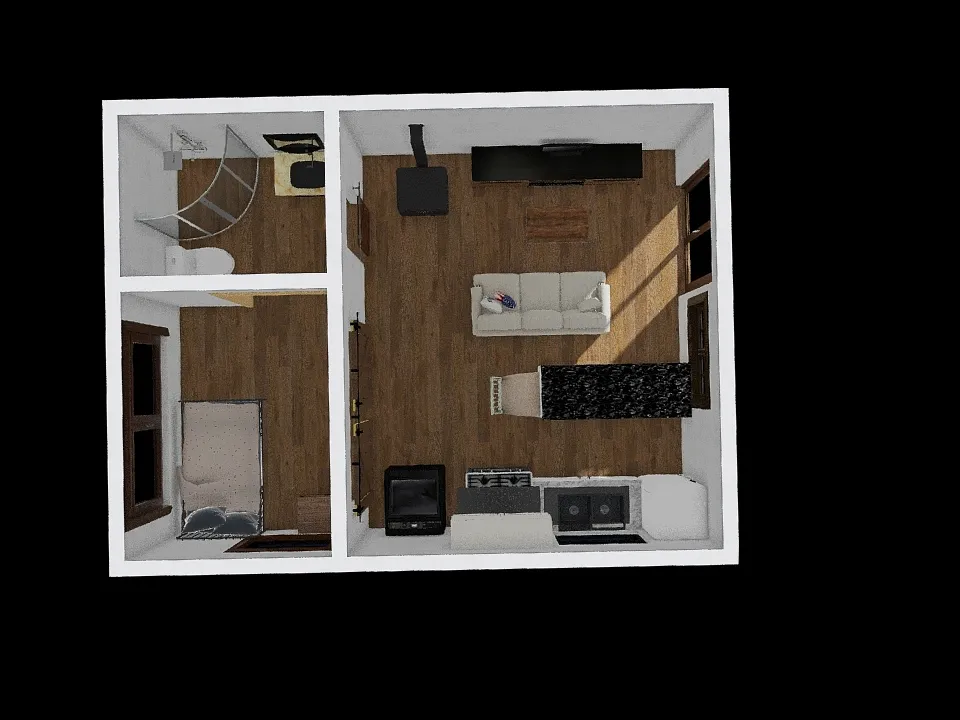 Tiny House Design 3d design renderings