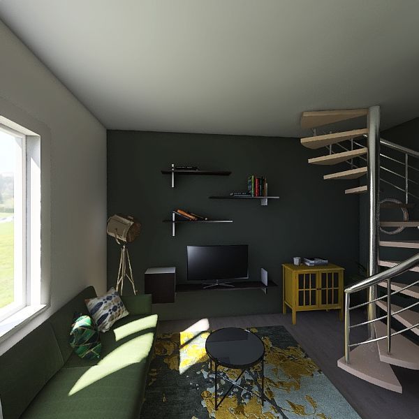 Petite maison 3d design renderings