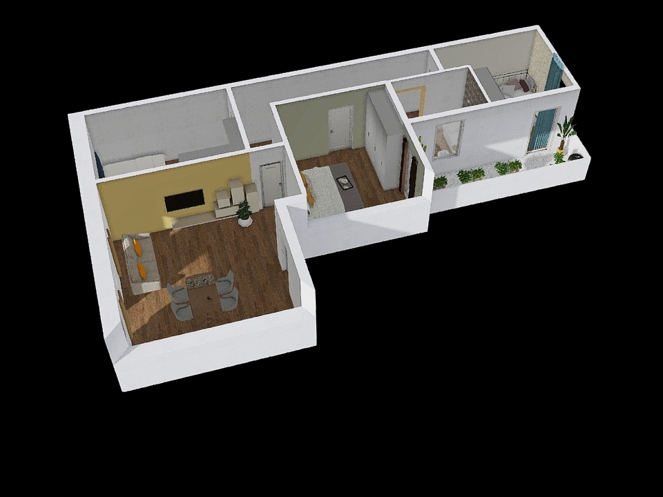primo piano 3d design renderings