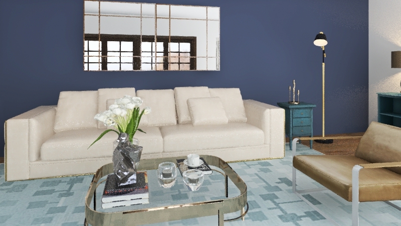 Wilcrest Living Room 3d design renderings