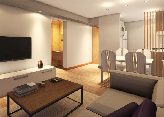 Fiume Apartment Design Rendering