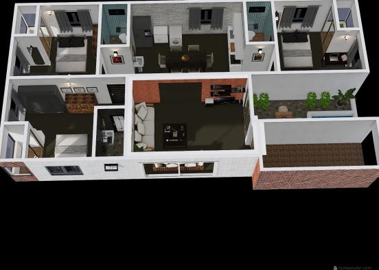 Ripon's Floor (4th floor) Design Rendering