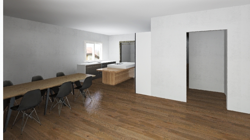 Casa Lago Norte 144 m² 3d design renderings