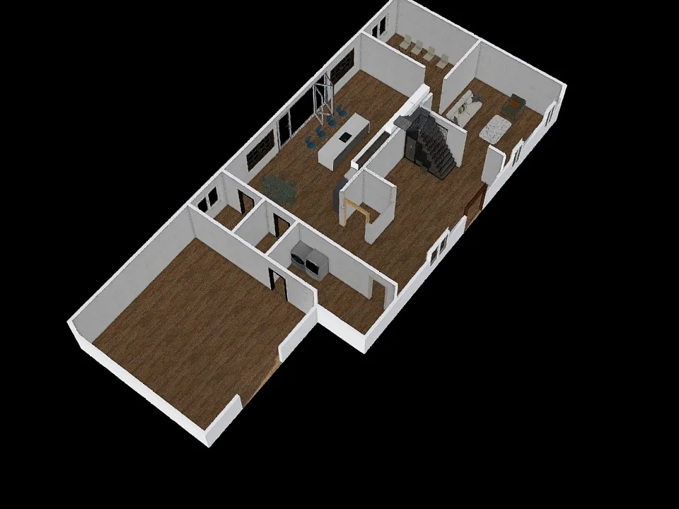 Juliann's House 3d design renderings