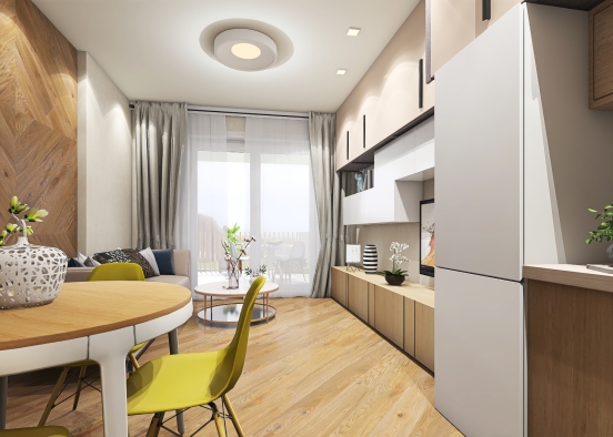 Appartamento moderno bis Design Rendering