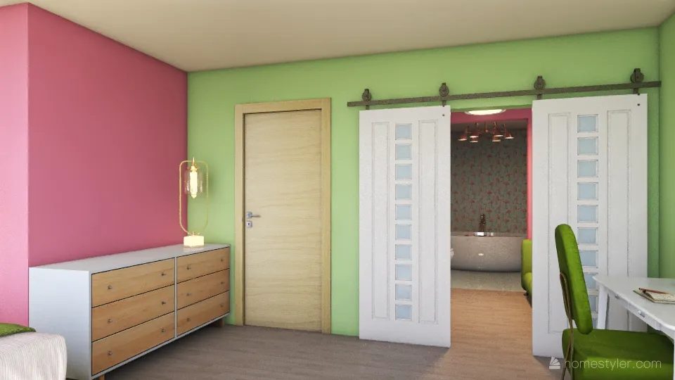 Cutzie Apartment 3d design renderings