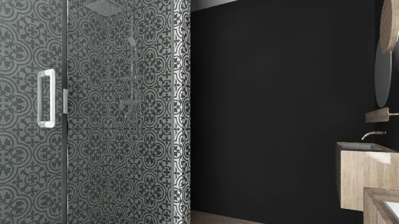 Cunningham bathroom as built 3d design renderings