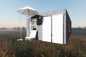 B&N Container Home Design Rendering
