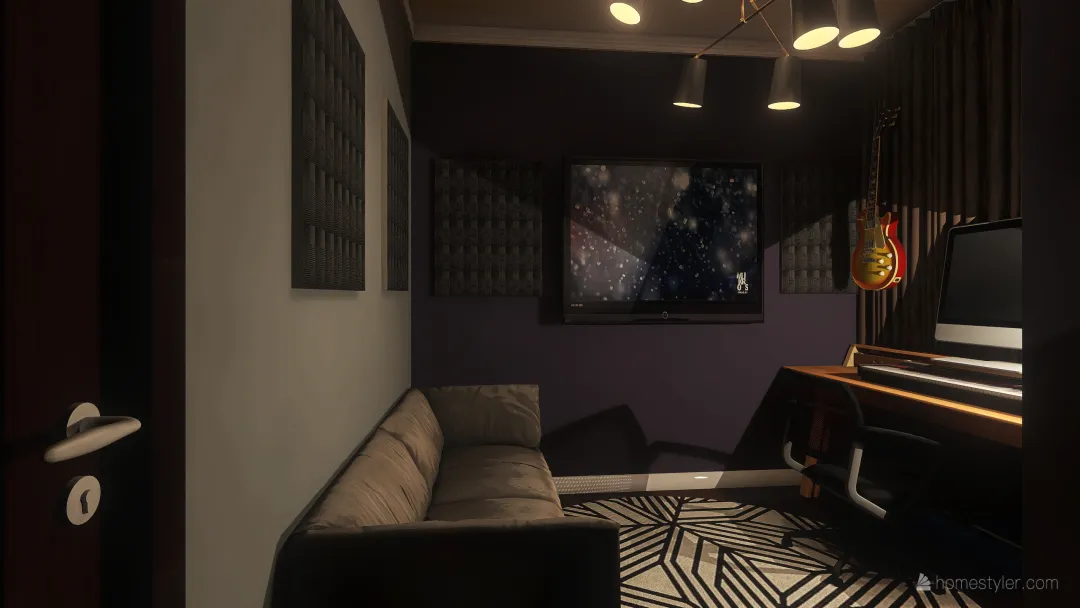 Sound StudioNYC 2020 3d design renderings